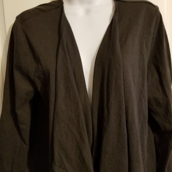 Bit & Bridle Black Open Cardigan Sz M - Picture 2 of 4